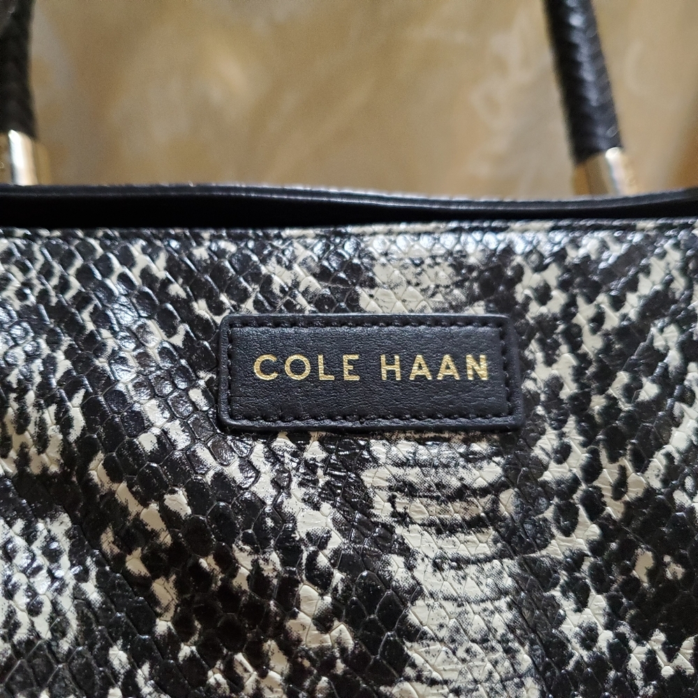 Cole Haan - Snake Patterned Shoulder Bag